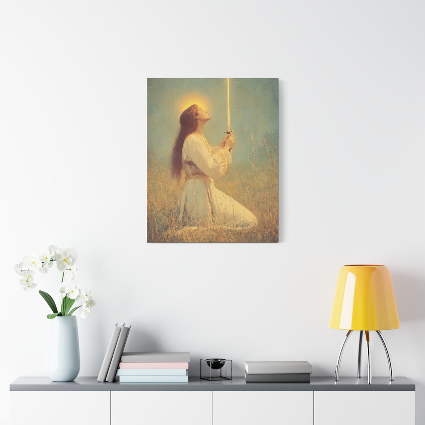 St. Joan of Arc - Catholic Saint Canvas Print
