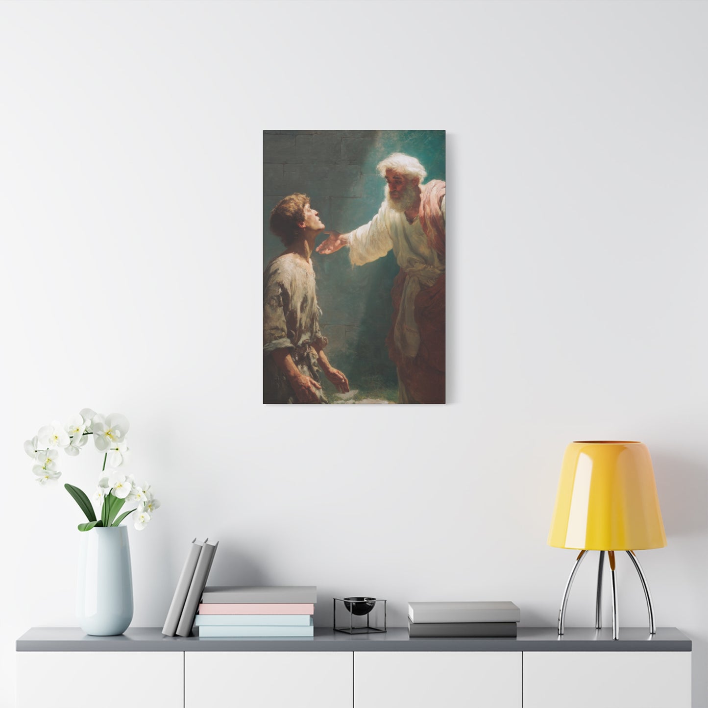 Homecoming of the Prodigal Son - Gallery Wrapped Canvas - Print - Religious Art for your Home - Catholic Art Print