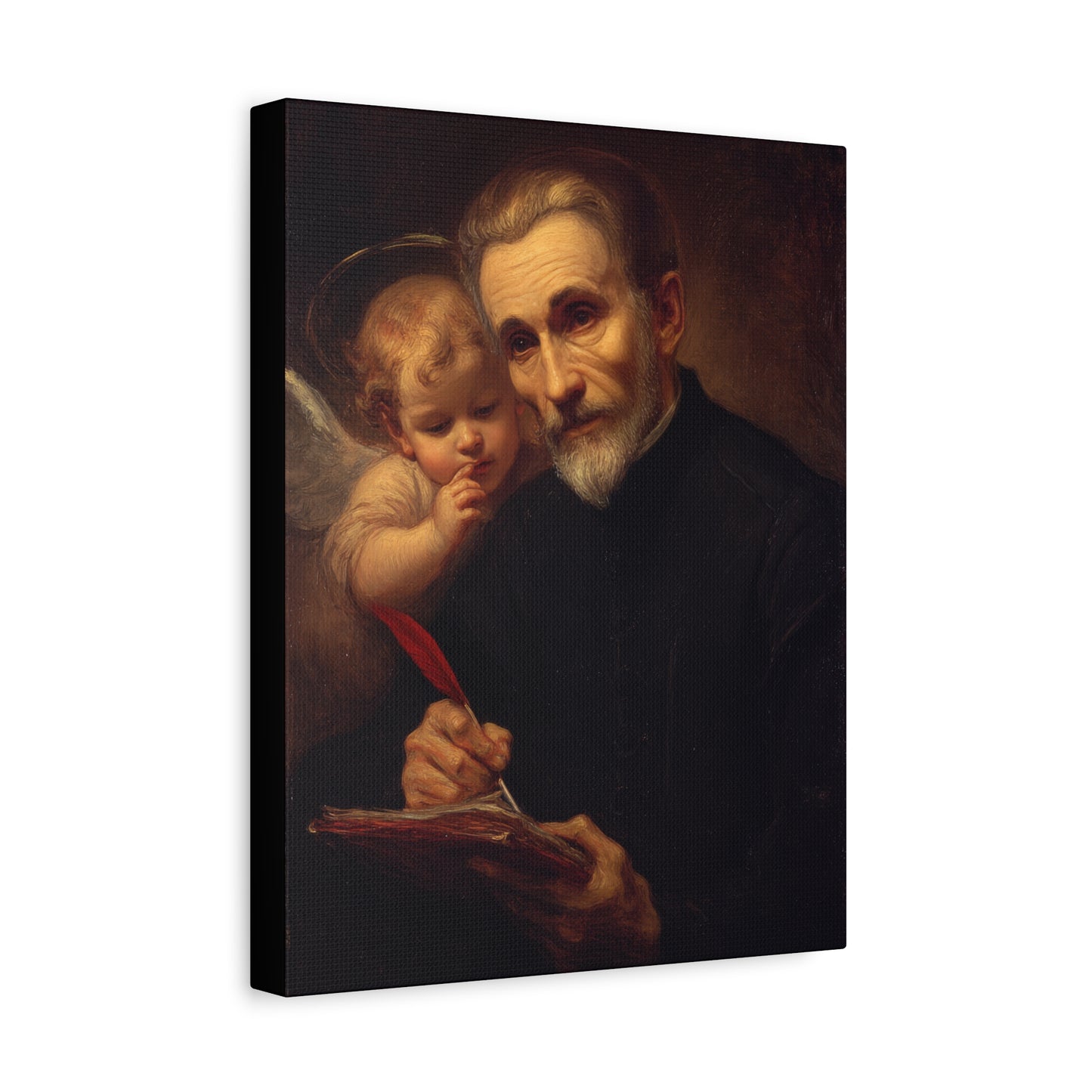 Saint Peter Canisius - Gallery Wrapped Canvas - Print - Religious Art for your Home - Catholic Art Print