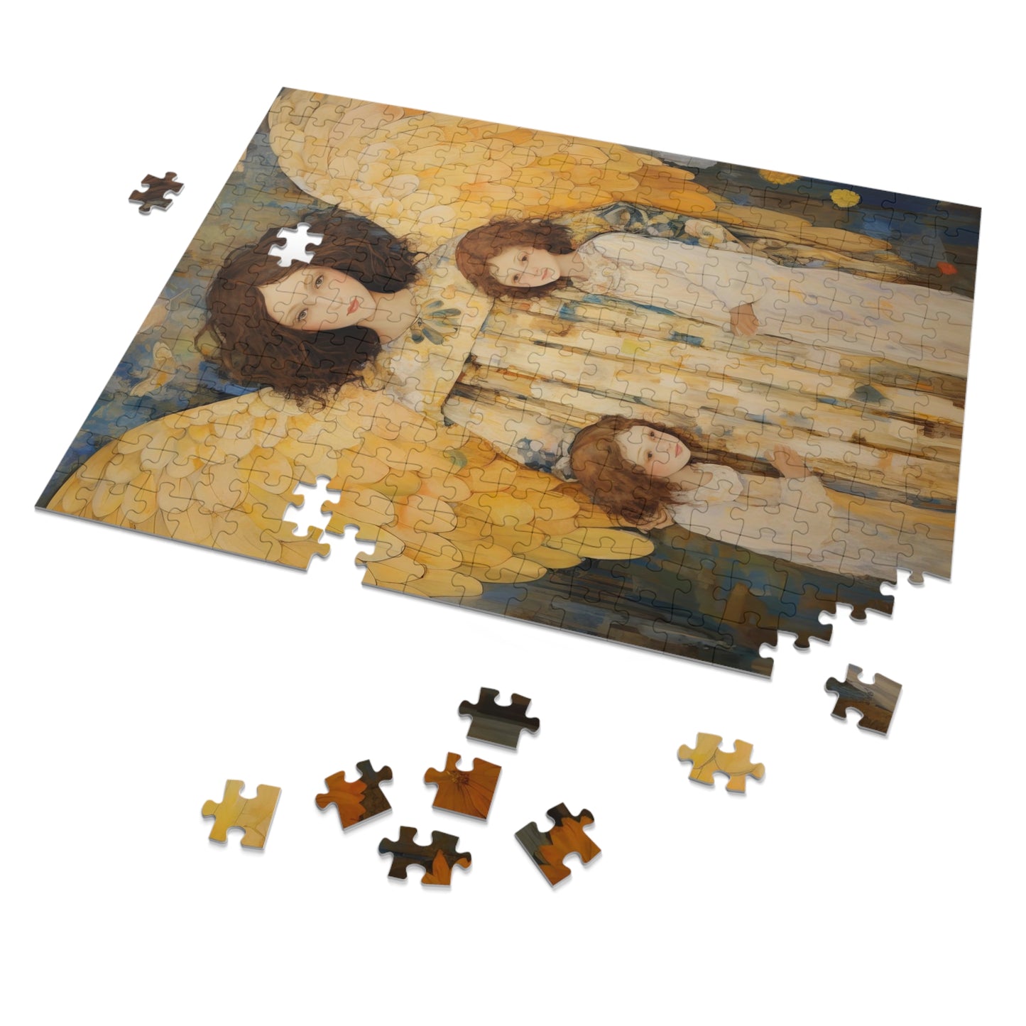 Embrace of the Guardian - Puzzle and Keepsake Tin - Religious Jigsaw Puzzle (30, 110, 252, 500,1000-Piece) - Religious Puzzle