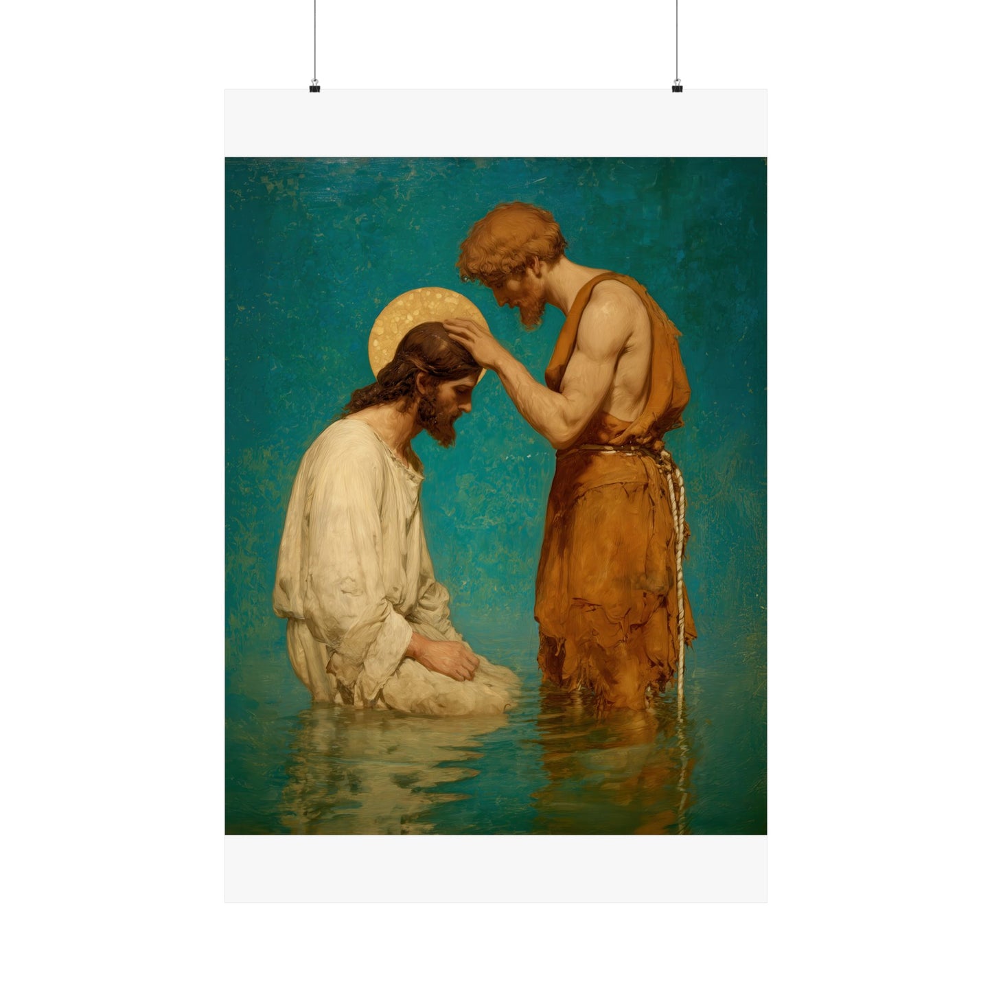 Saint John the Baptist, The Prophet and the Promise - Sanctified Souls Print - Multiple Sizes - Premium Matte Vertical Posters