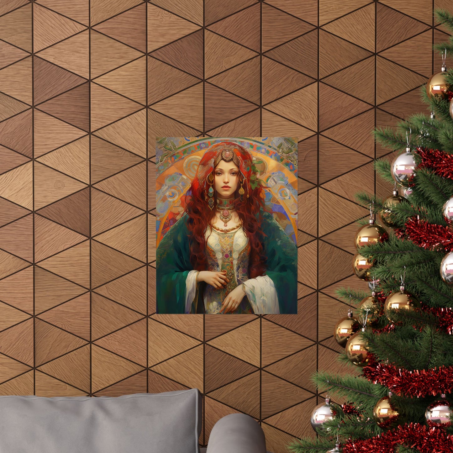 Saint Margaret of Antioch Print - Sanctified Souls Print - Multiple Sizes - Premium Matte Vertical Posters