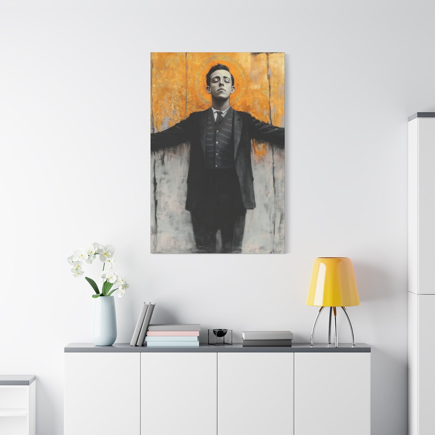 Blessed Miguel Pro- Gallery Wrapped Canvas - Print - Religious Art for your Home - Catholic Saint Art Print - Home Decor - Catholic Art