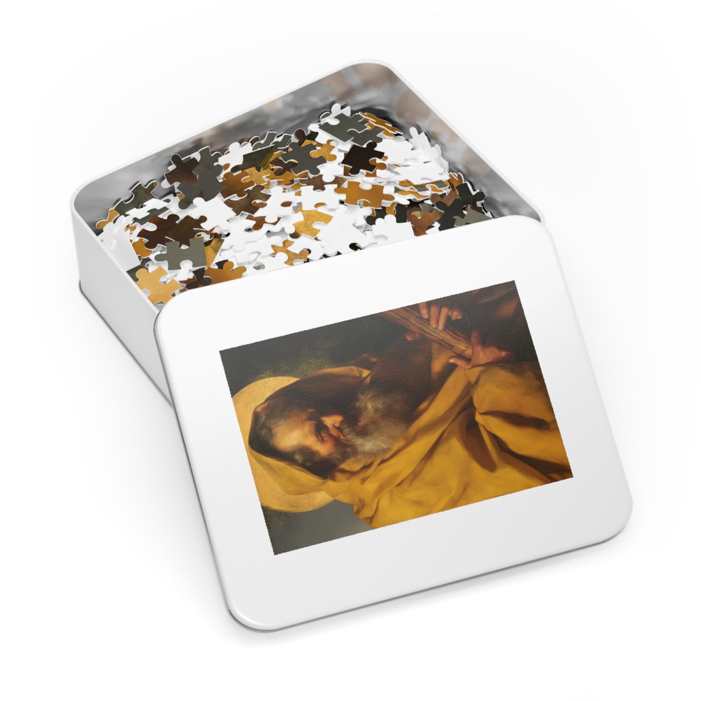 Saint James the Lesser - Apostle - Puzzle and Keepsake Tin - Religious (30, 110, 252, 500,1000) - Religious Puzzle - Gifts for Catholics