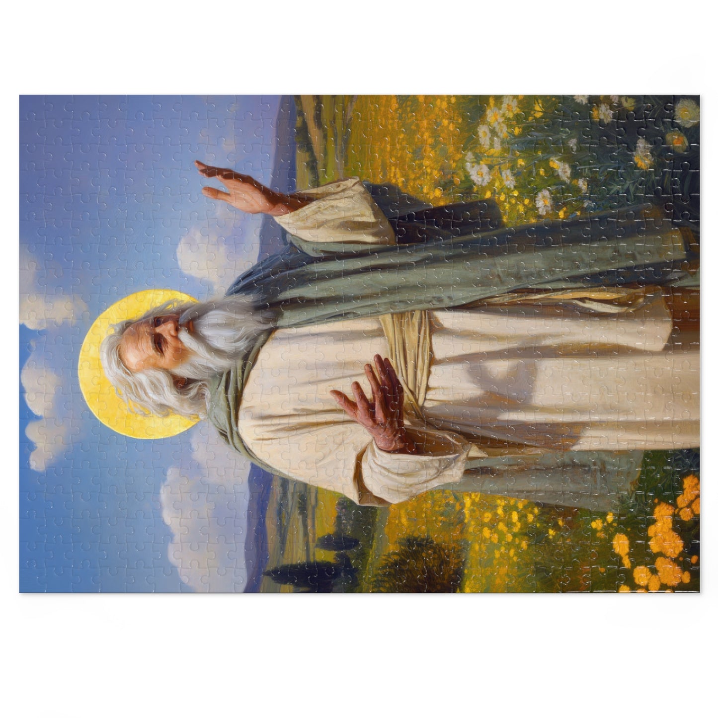 Saint Hilary of Arles - Puzzle & Keepsake Tin - Religious Jigsaw Puzzle (30, 110, 252, 500,1000-Piece)