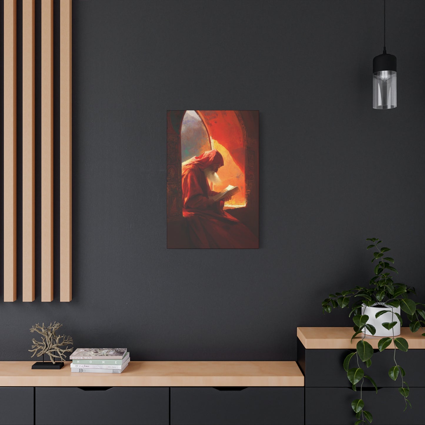 Isaiah and the Promise of the Holy One - Gallery Wrapped Canvas - Print - Religious Art for your Home - Catholic Art