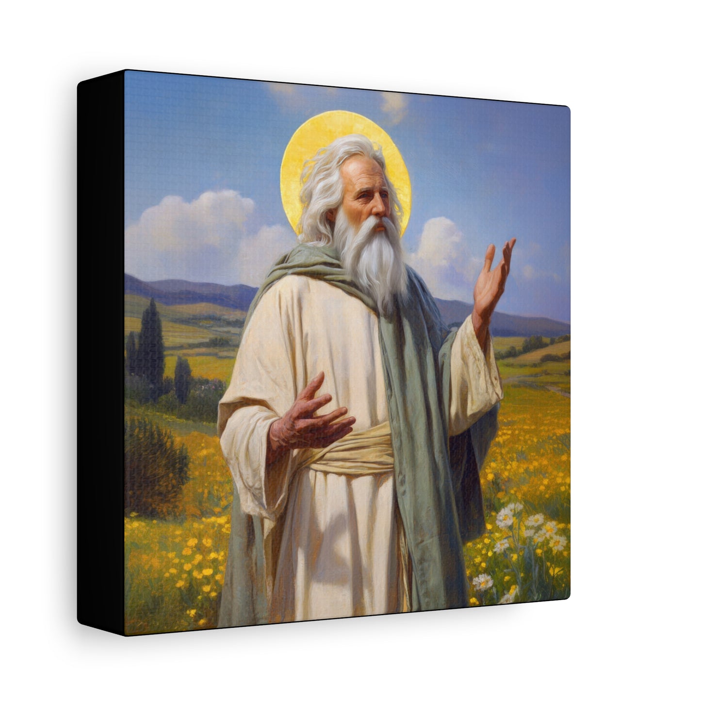 Saint Hilary of Arles - Gallery Wrapped Canvas - Print - Religious Art for your Home - Catholic Art Print
