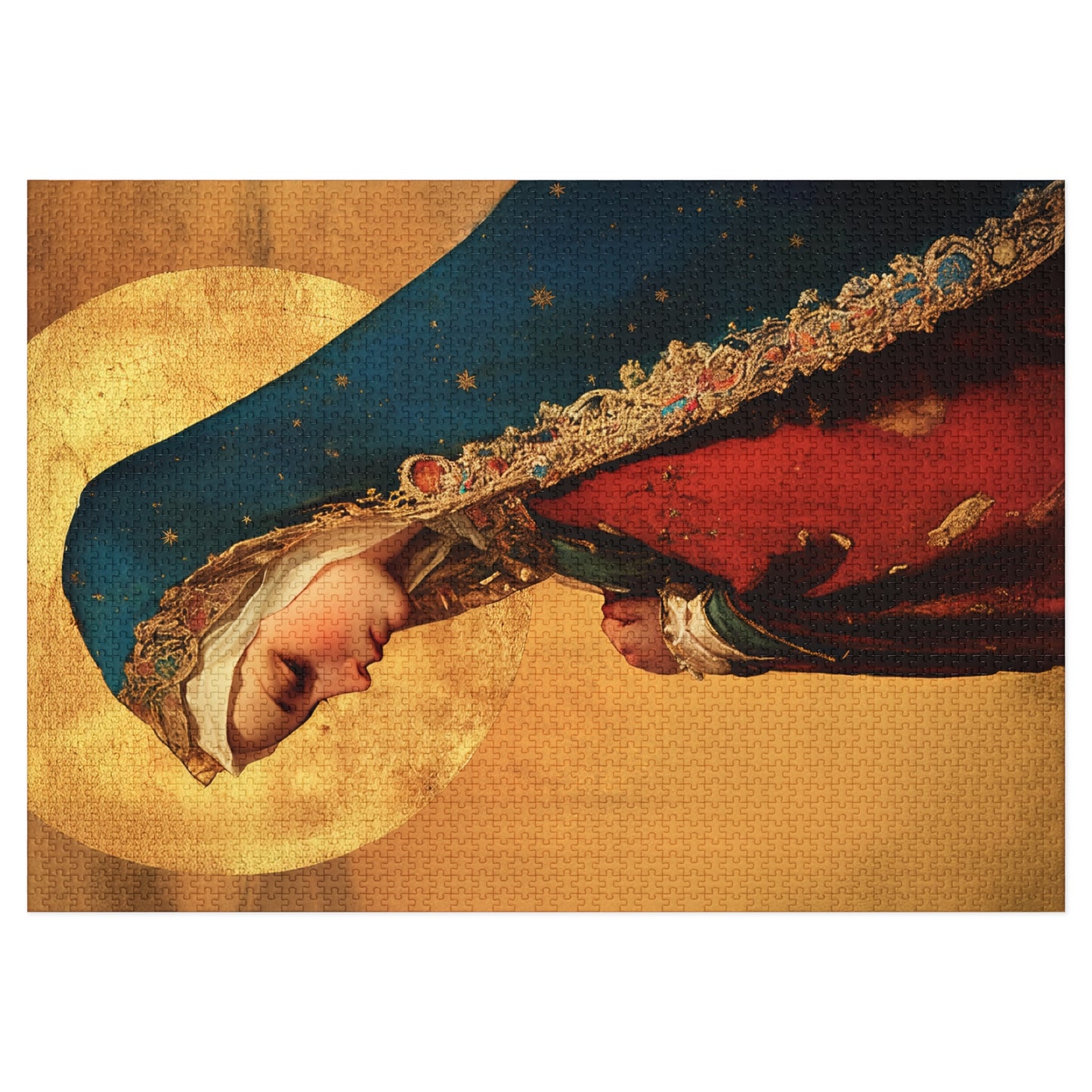 Our Lady of Mercy / Our Lady of Ransom - Puzzle and Tin - Religious Jigsaw Puzzle (30, 110, 252, 500,1000) - Gift Catholic Families