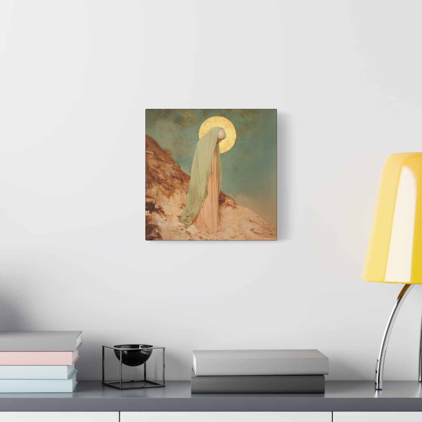 Saint Melania the Elder - Desert Mother - Gallery Wrapped Canvas - Print - Religious Art for your Home - Catholic Art Print