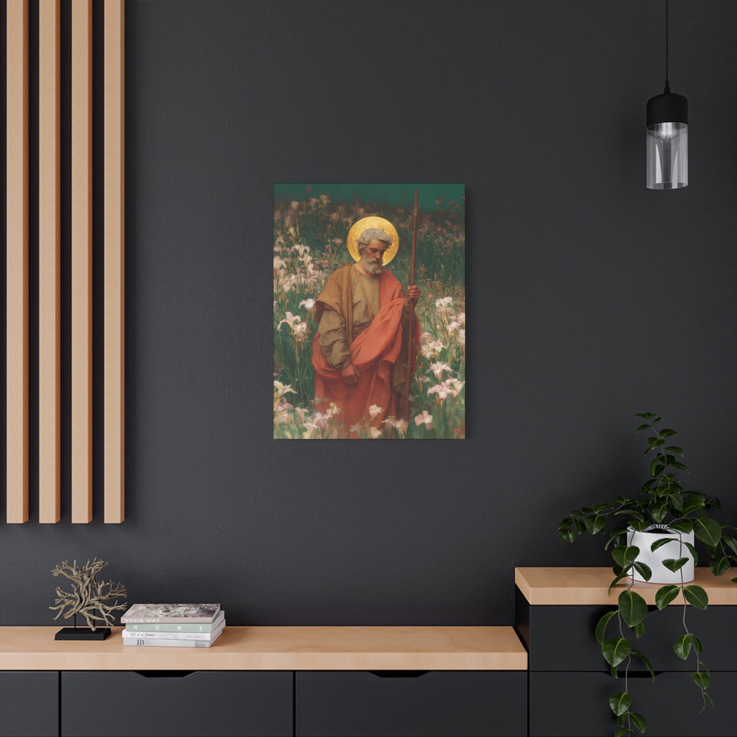 Saint James the Lesser -  Museum Wrapped Canvas - Sanctified Souls Print - Religious Art for your Home - Catholic Patron Saint Art