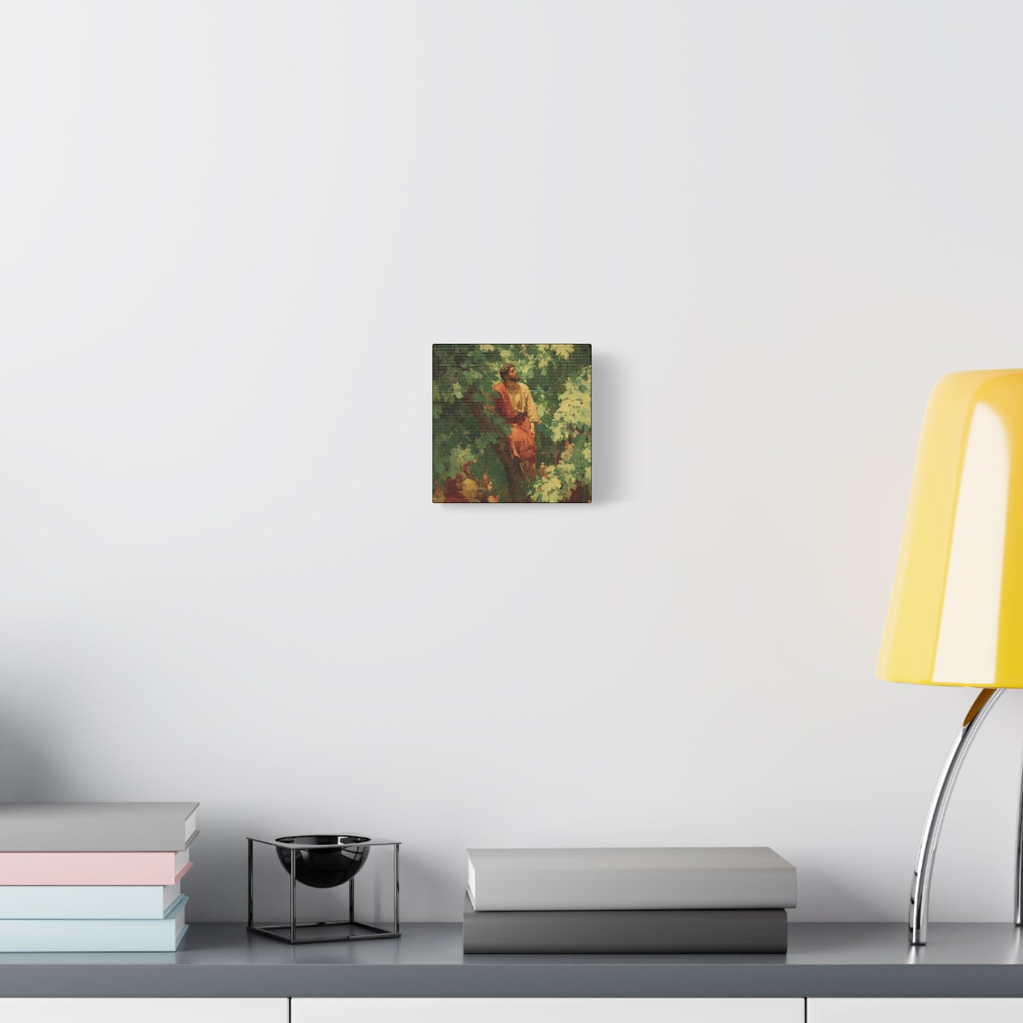 Zacchaeus - Gallery Wrapped Canvas - Print - Religious Art for your Home - Catholic Art Print