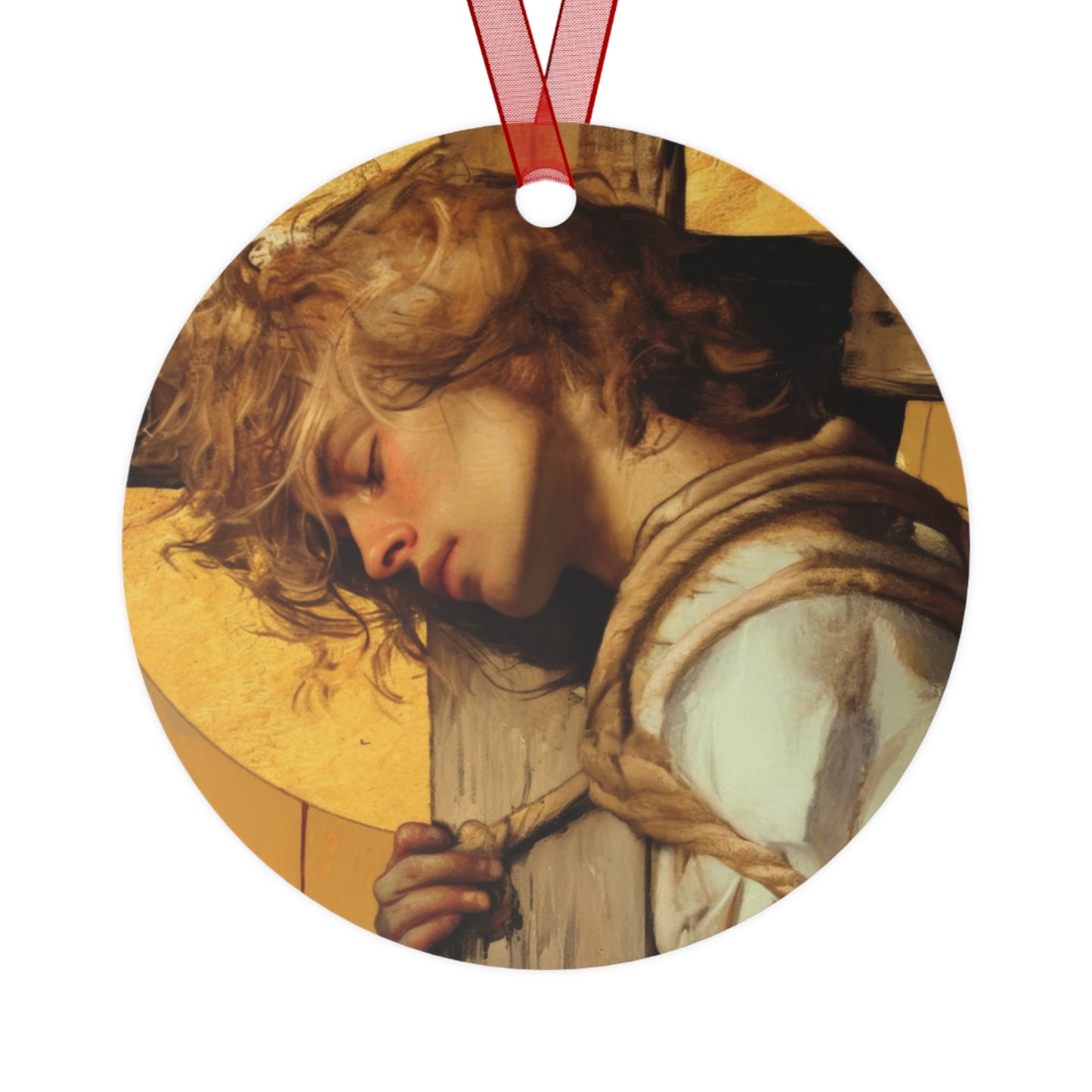 Saint Dismus, The 'Good Thief' - Metal Ornament - Religious Holiday Christmas Ornament and Keepsake