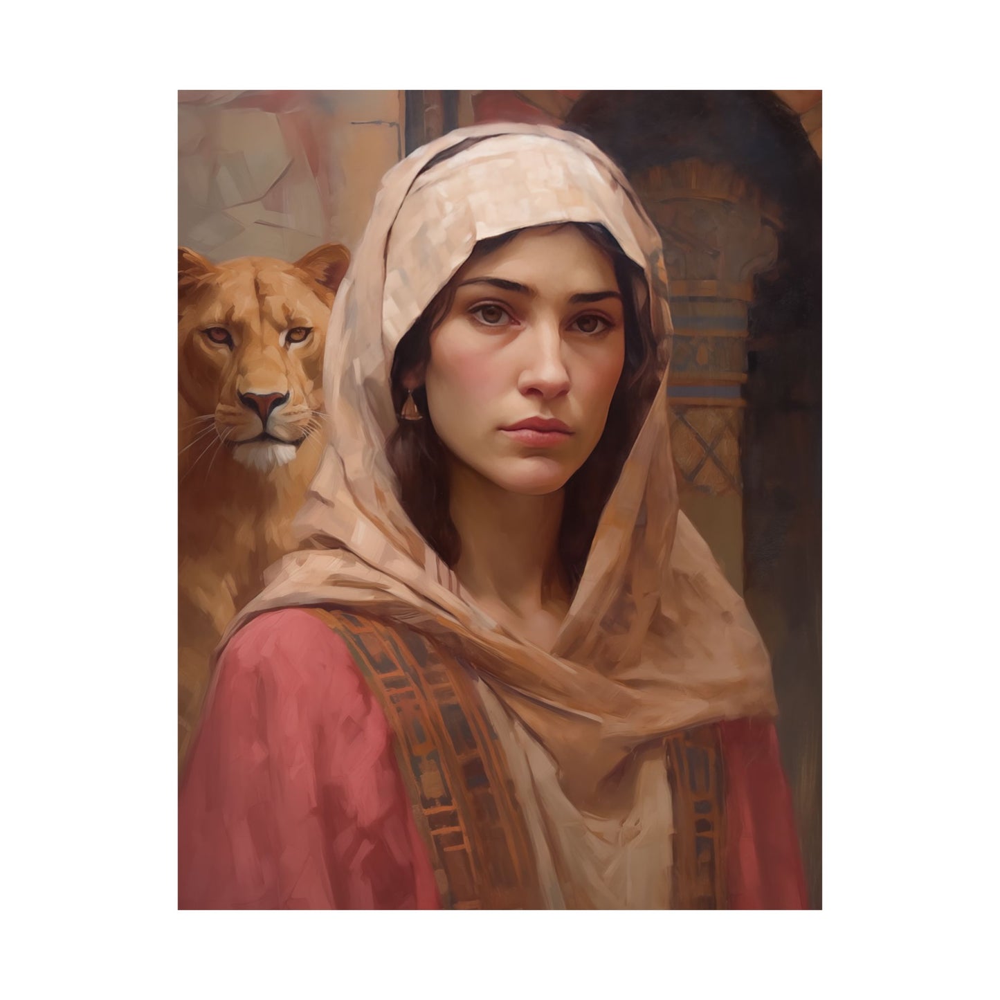 Saint Daria - Sanctified Souls Print - Multiple Sizes - Premium Matte Vertical Posters