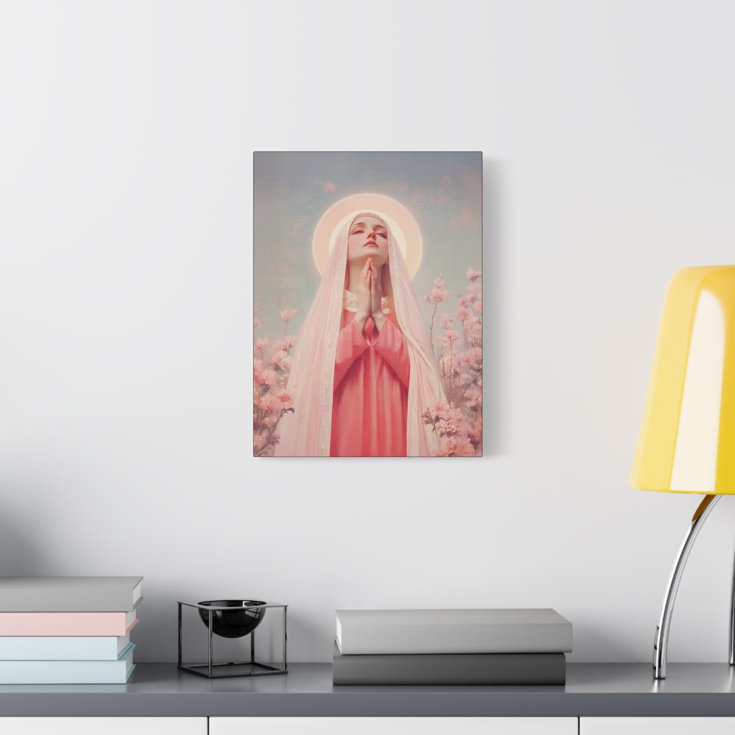 Saint Illuminata - Gallery Wrapped Canvas - Print - Religious Art for your Home - Catholic Art Print