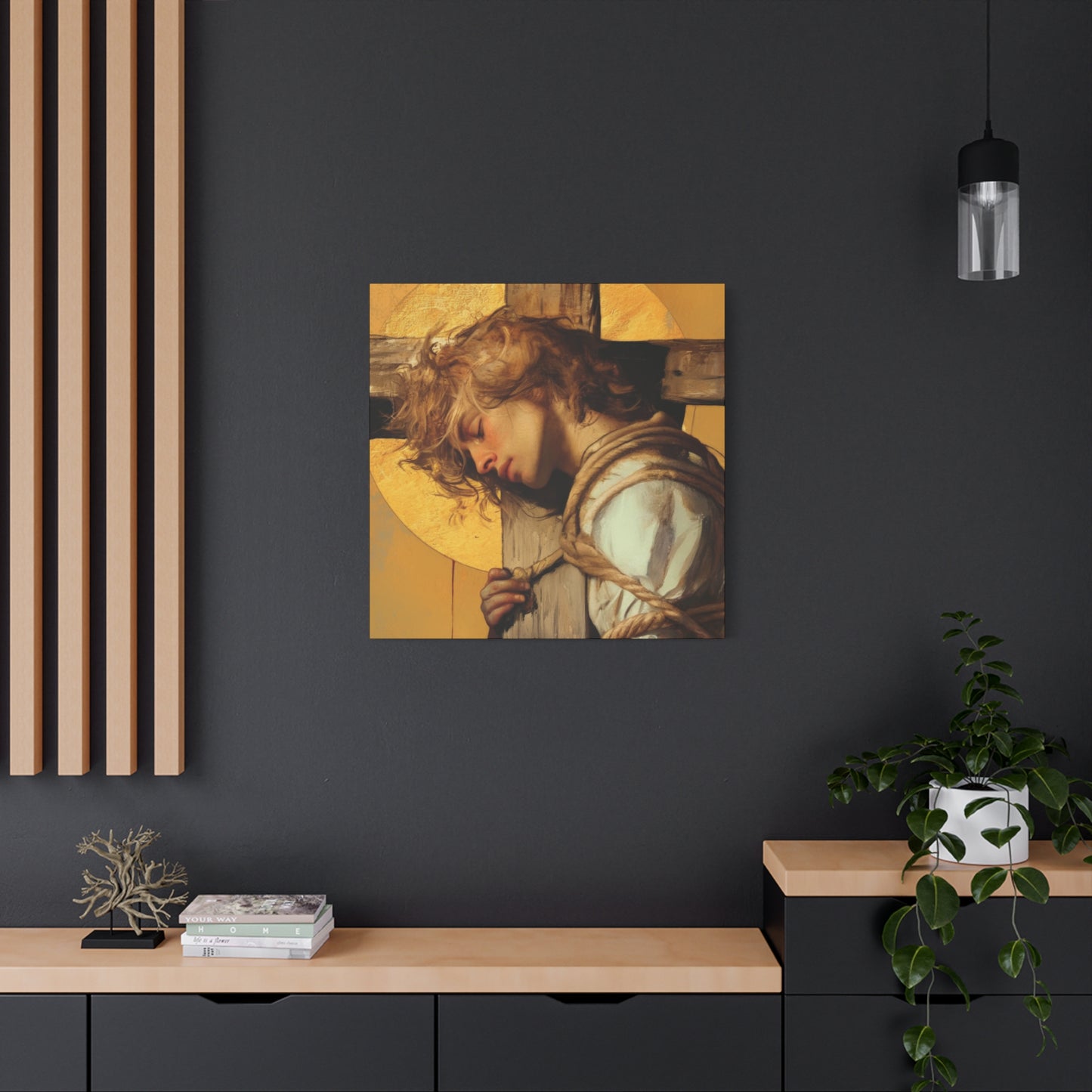 Saint Dismus, The 'Good Thief' - Gallery Wrapped Canvas - Print - Religious Art for your Home - Catholic Art