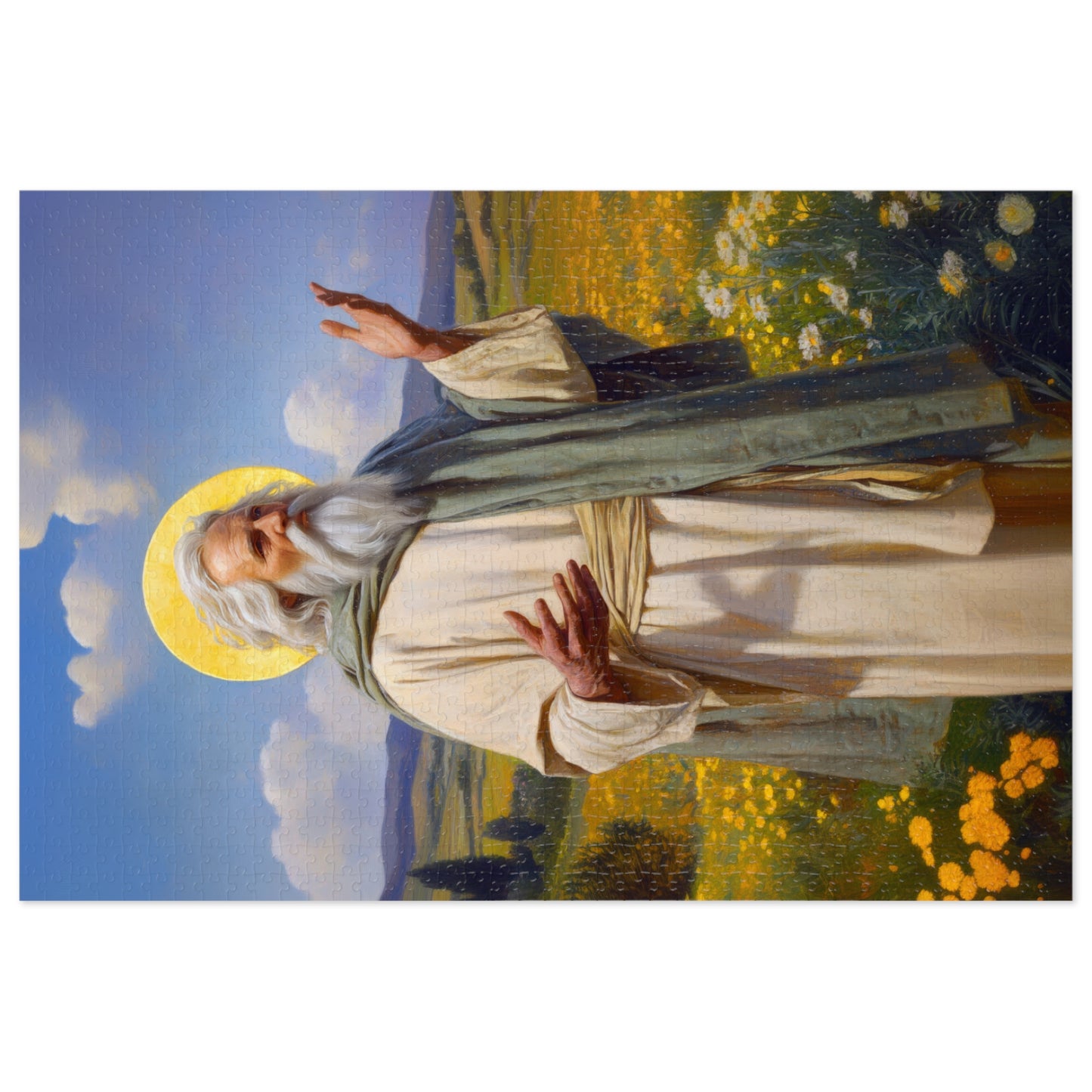 Saint Hilary of Arles - Puzzle & Keepsake Tin - Religious Jigsaw Puzzle (30, 110, 252, 500,1000-Piece)