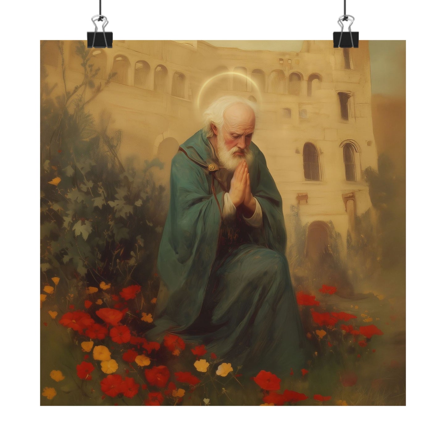 Saint Cyprian -  Catholic Art - Multiple Sizes - Premium Posters - Catholic Art - Christian Home - Catholic Saint Art