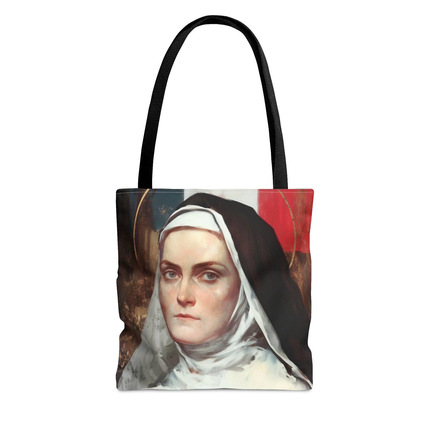 Saint Jeanne-Antide Thouret Tote Bag - Large Medium Small Faith Art Bag - Catholic Faith Purse - Religious - Prayer Bag - Devotional Purse