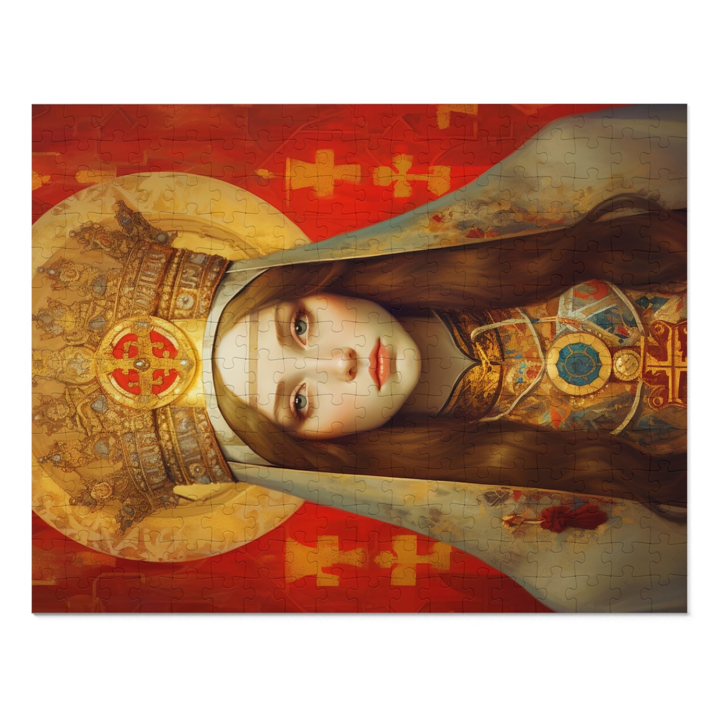 Saint Alexandra - Puzzle and Keepsake Tin - Jigsaw Puzzle (30, 110, 252, 500,1000-Piece) - Religious Puzzle