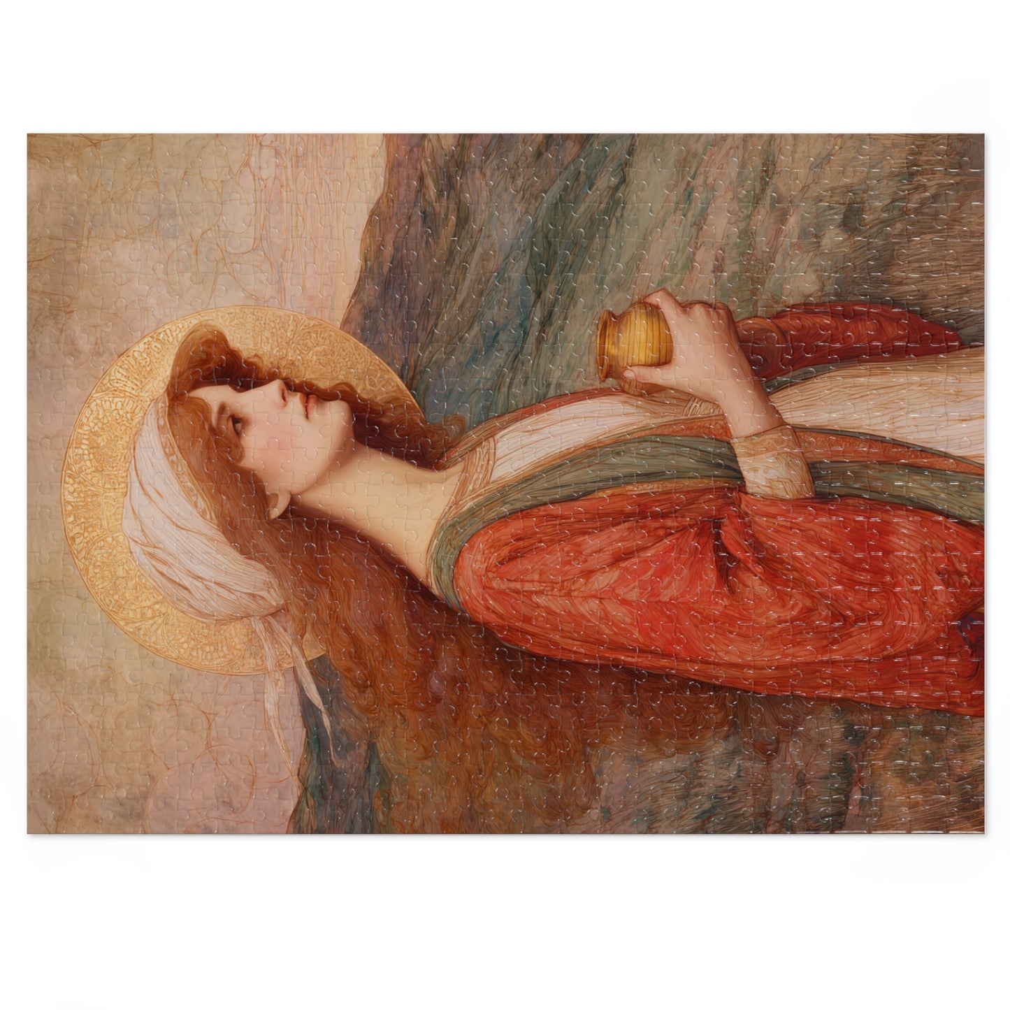 Saint Joanna  - Puzzle & Keepsake Tin - Religious Jigsaw Puzzle (30, 110, 252, 500,1000-Piece)