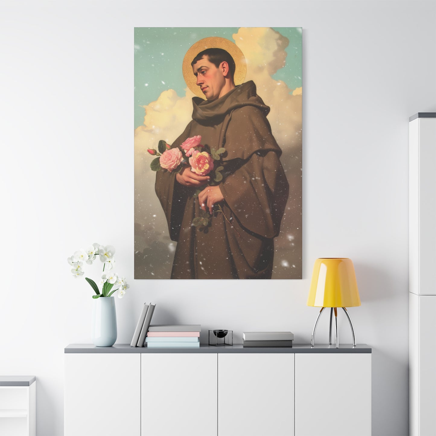 Saint Didacus of Alcala - Gallery Wrapped Canvas - Print - Religious Art for your Home - Catholic Art