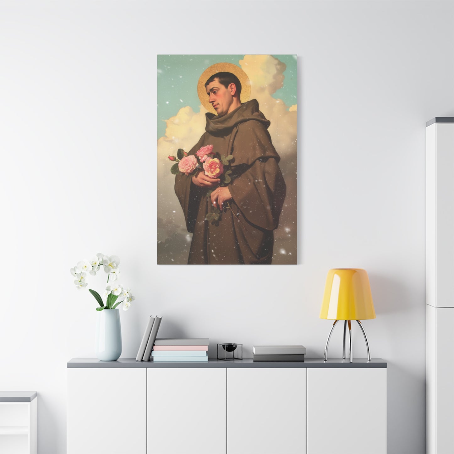 Saint Didacus of Alcala - Gallery Wrapped Canvas - Print - Religious Art for your Home - Catholic Art