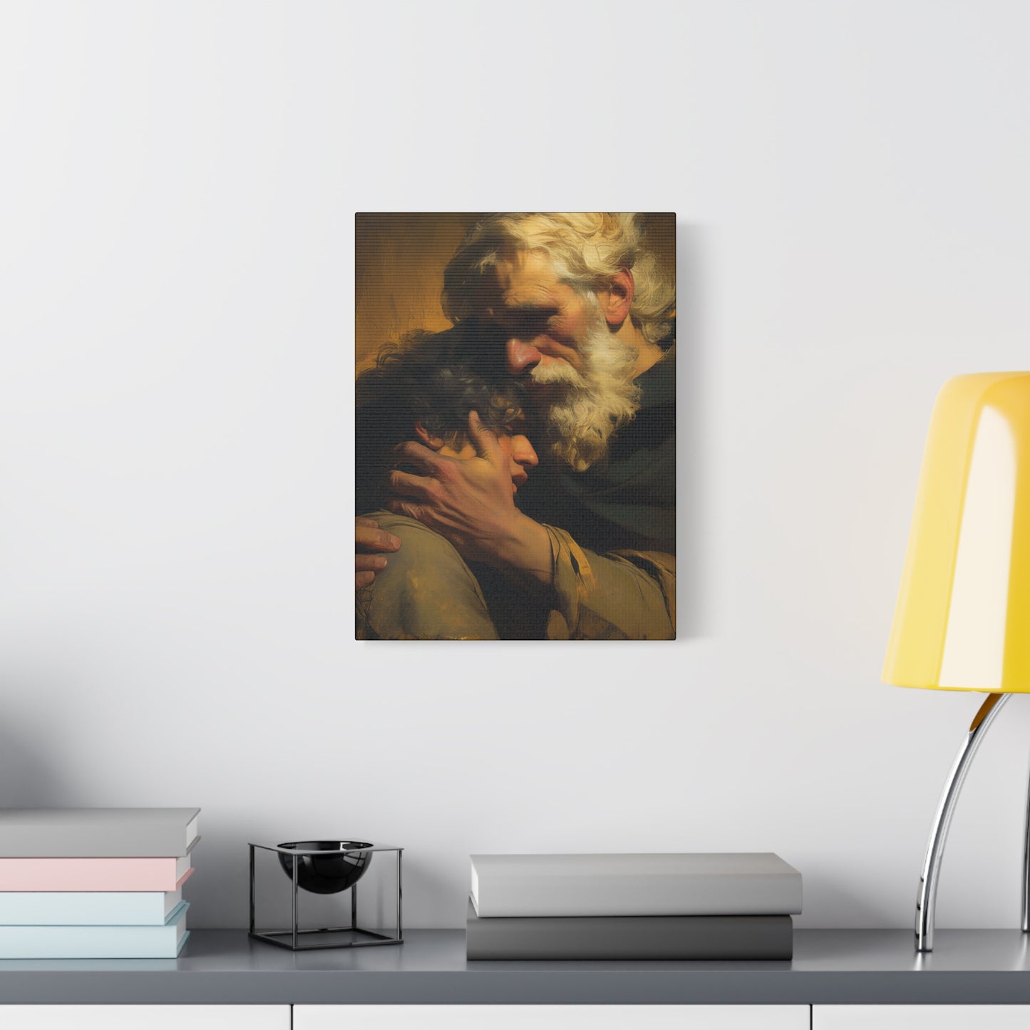 The Return of the Prodigal Son - Gallery Wrapped Canvas - Print - Religious Art for your Home - Catholic Art Print