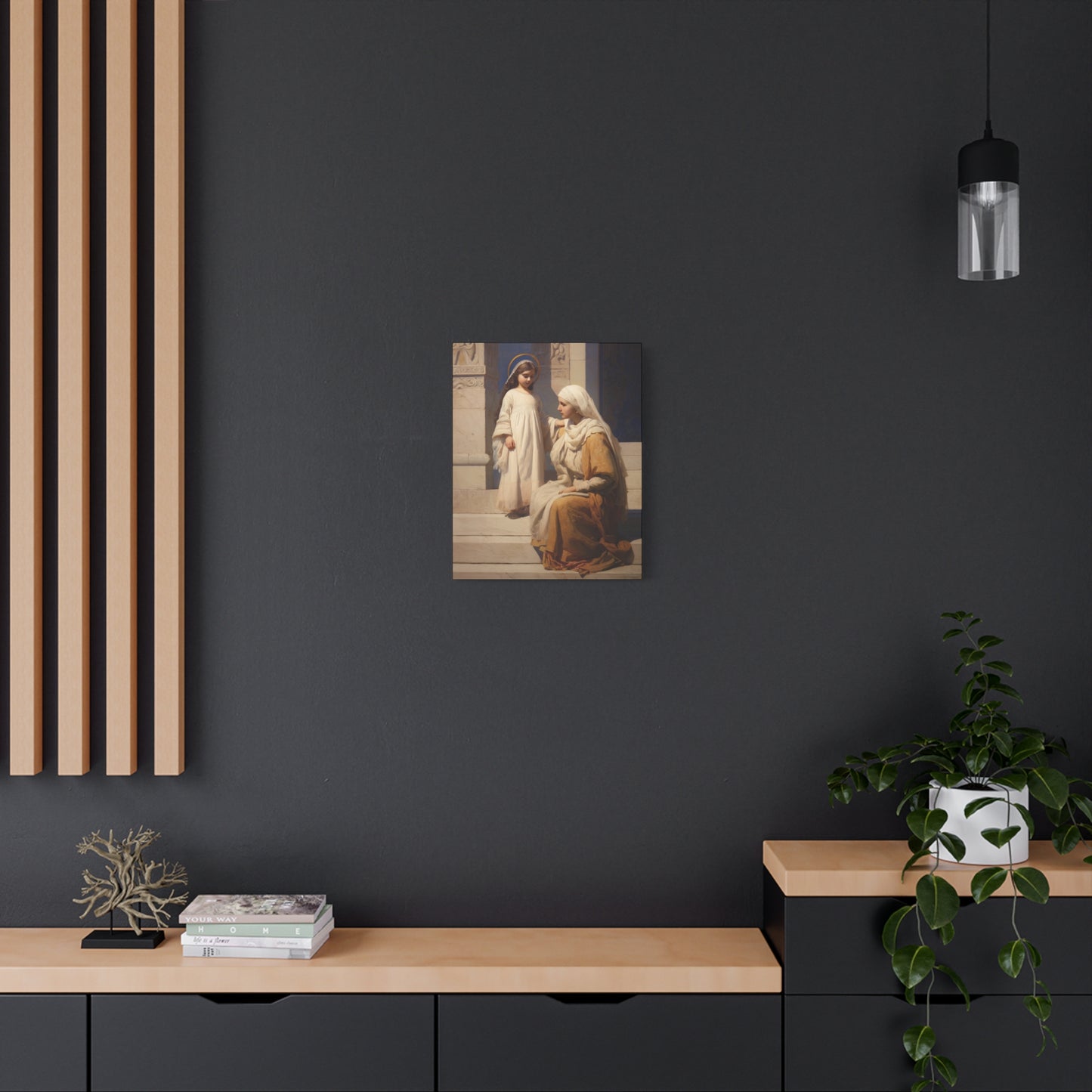 The Feast of the Presentation of the Blessed Mary - Gallery Wrapped Canvas - Print - Religious Art for your Home - Catholic