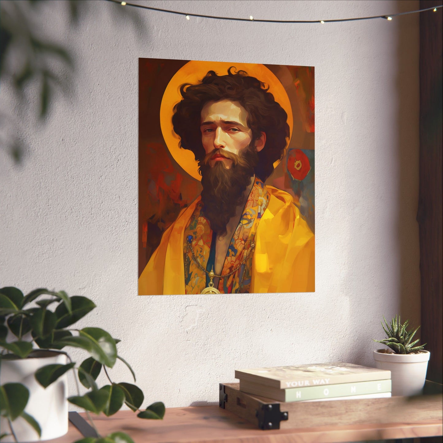 Saint James the Greater - Apostle - Sanctified Souls Print - Multiple Sizes - Premium Matte Vertical Posters