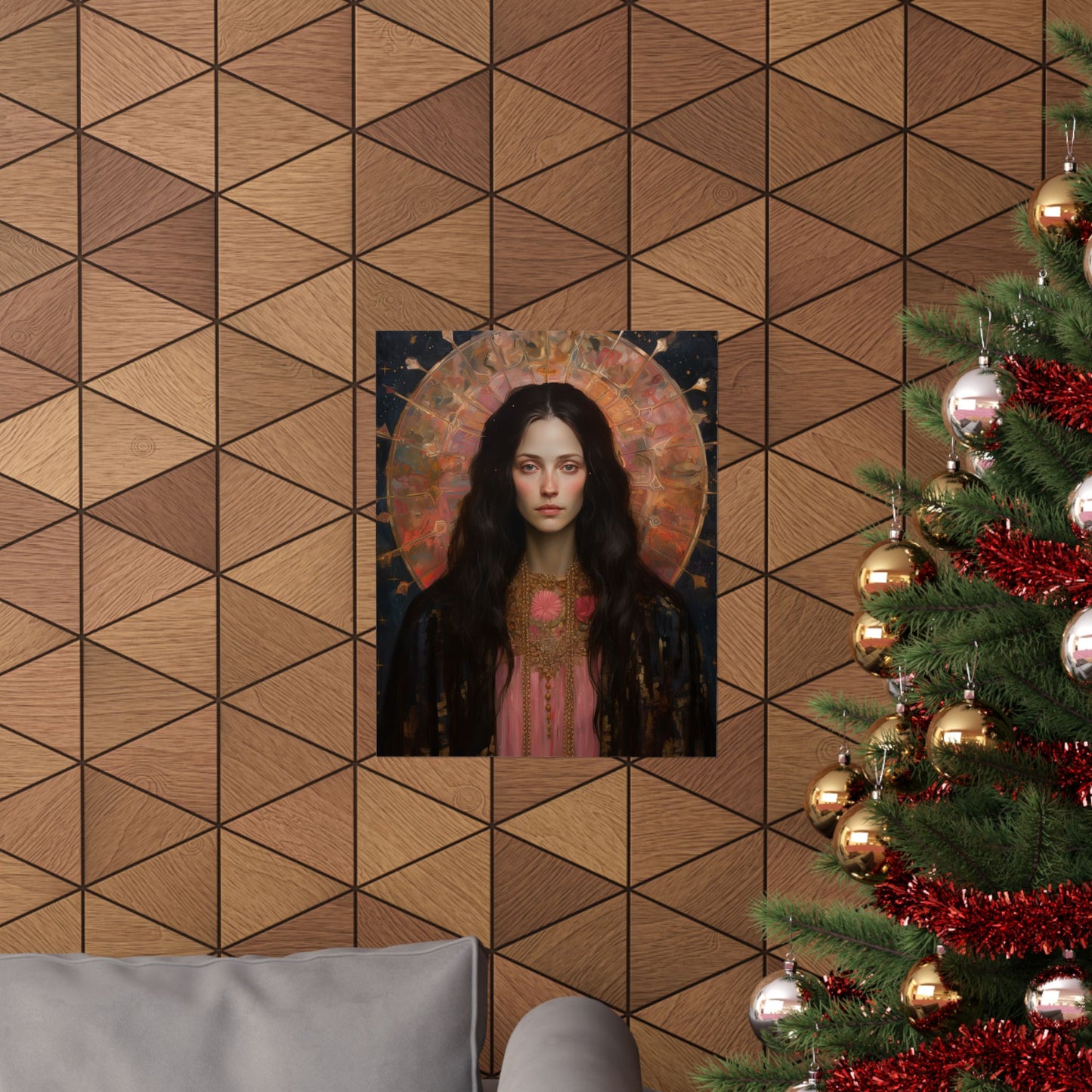 Saint Susanna - Sanctified Souls Print - Multiple Sizes - Premium Matte Vertical Posters