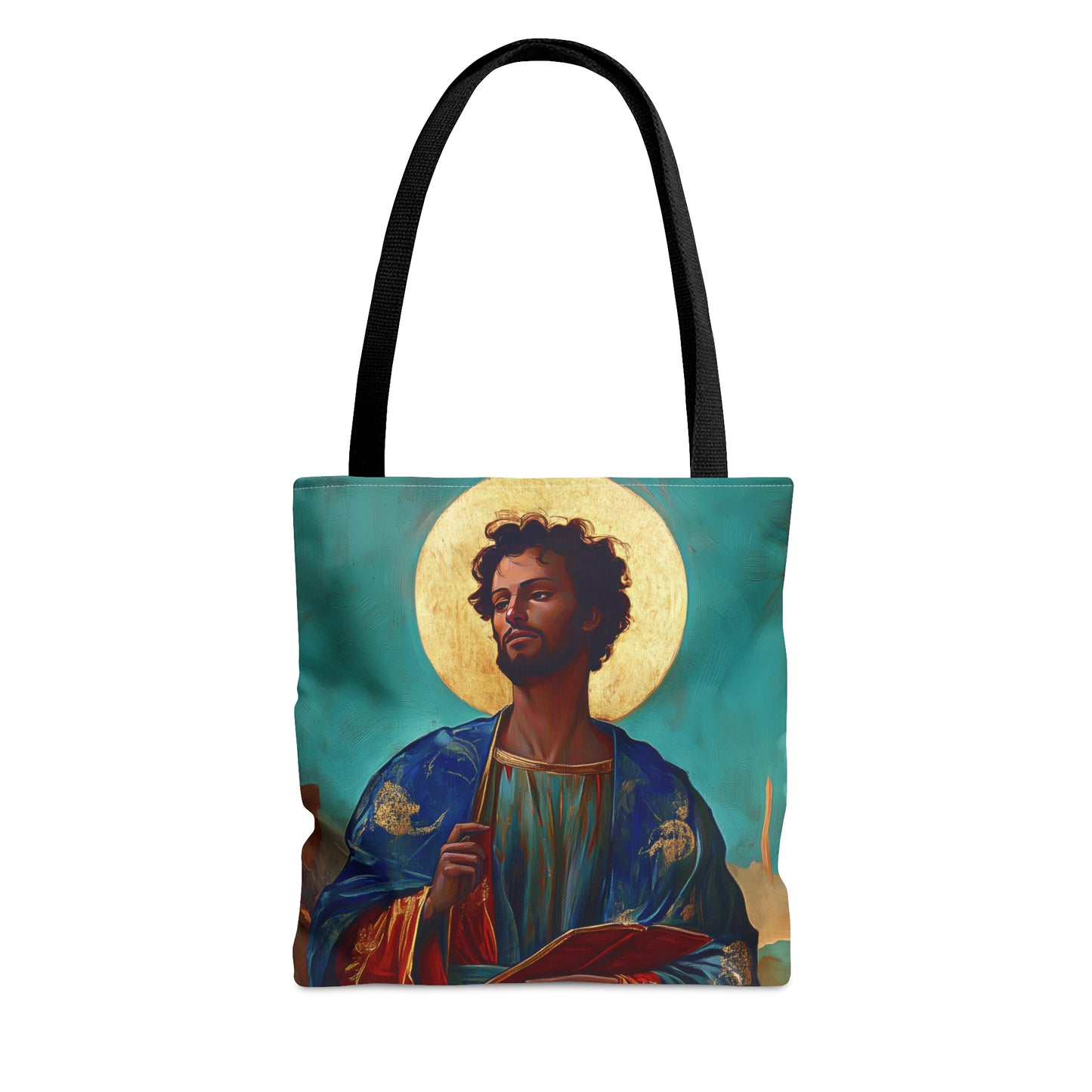 Saint Addal Tote Bag - Large Medium Small Faith Art Bag - Catholic Faith Purse - Religious - Prayer Bag - Devotional Purse