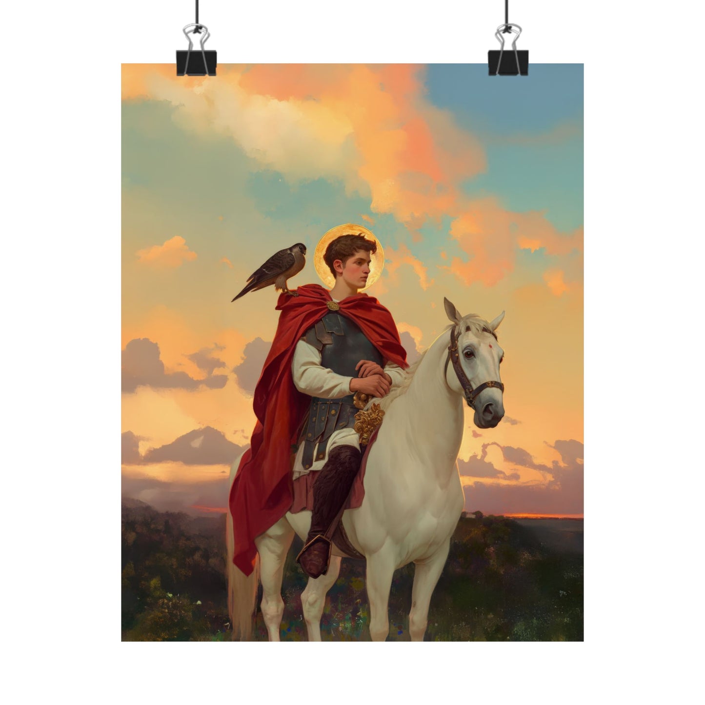 Saint Tryphon - Sanctified Souls Print - Multiple Sizes - Premium Matte Vertical Posters