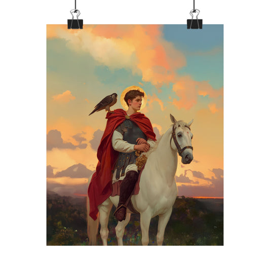 Saint Tryphon - Sanctified Souls Print - Multiple Sizes - Premium Matte Vertical Posters