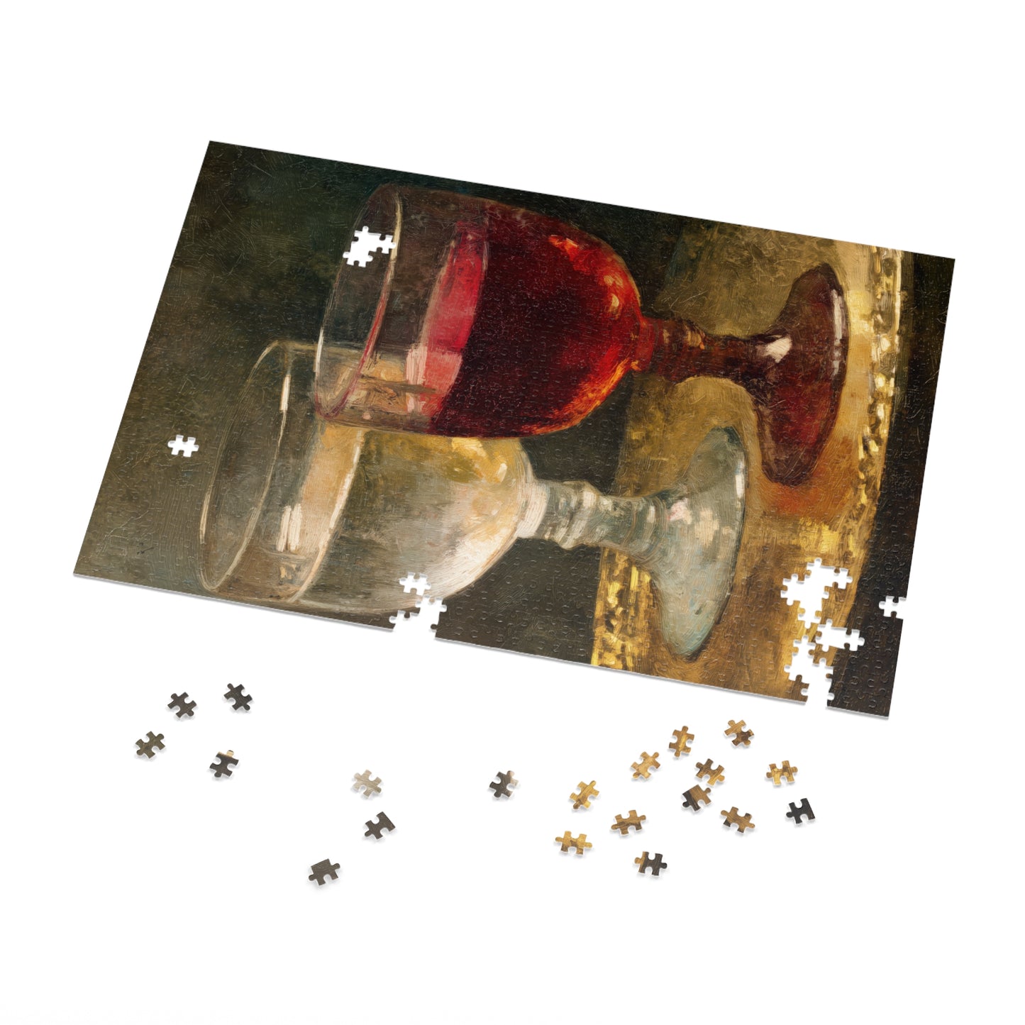 Cana and the Miracle of Abundance - Water into Wine - Puzzle & Keepsake Tin - Religious Jigsaw Puzzle (30, 110, 252, 500,1000-Piece)