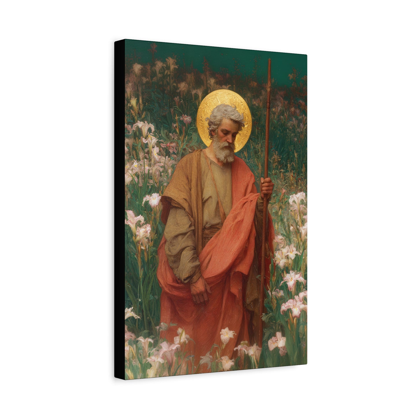 Saint James the Lesser -  Museum Wrapped Canvas - Sanctified Souls Print - Religious Art for your Home - Catholic Patron Saint Art