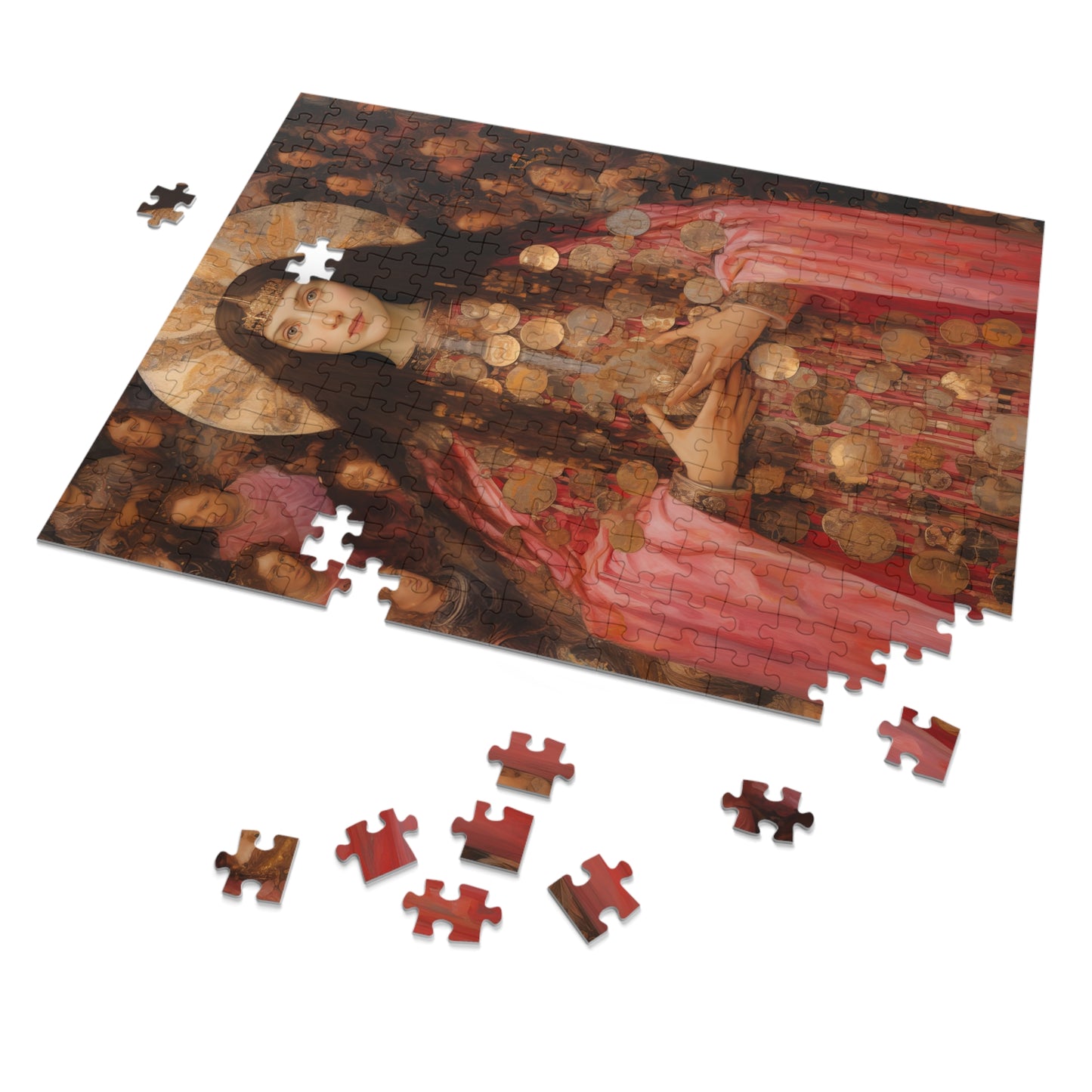 Saint Praxedes - Puzzle and Keepsake Tin - Religious Jigsaw Puzzle (30, 110, 252, 500,1000-Piece) - Religious Puzzle