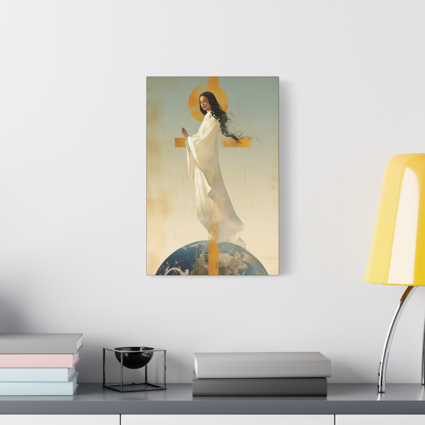 Our Lady of Akita - Mother Mary - Gallery Wrapped Canvas - Print - Religious Art for your Home - Catholic