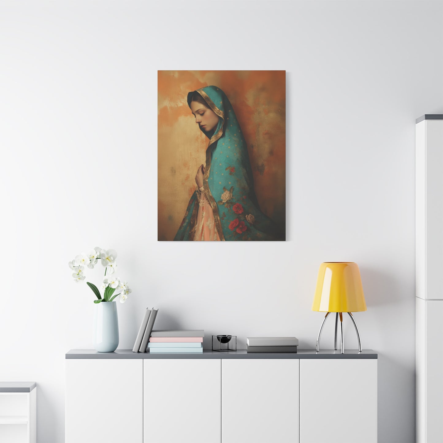 Our Lady of Guadalupe - Gallery Wrapped Canvas - Print - Religious Art for your Home - Catholic Art