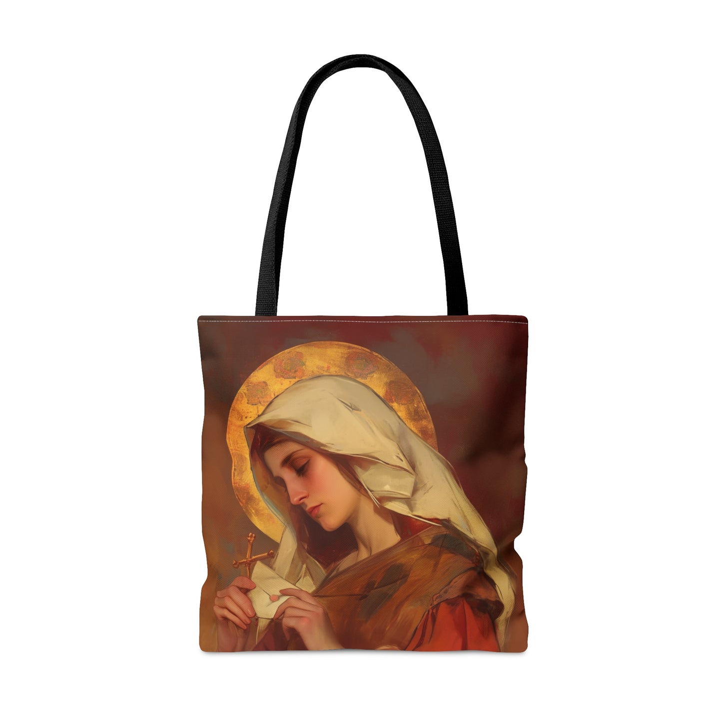 Saint Phoebe Tote Bag - Large Medium Small Faith Art Bag - Catholic Faith Purse - Religious - Prayer Bag - Devotional Purse