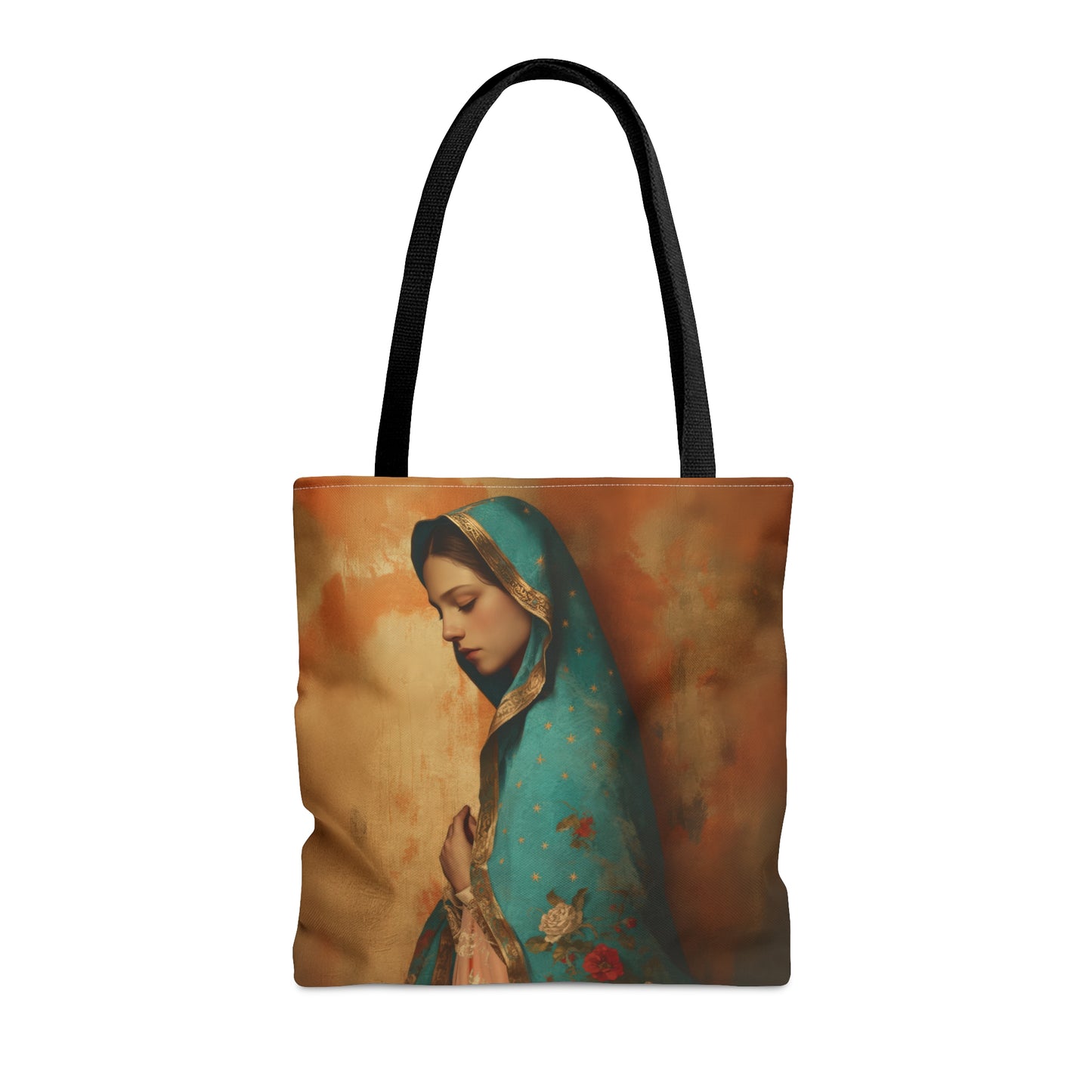 Our Lady of Guadalupe - Tote Bag - Large Medium Small Faith Art Bag - Catholic Faith Purse