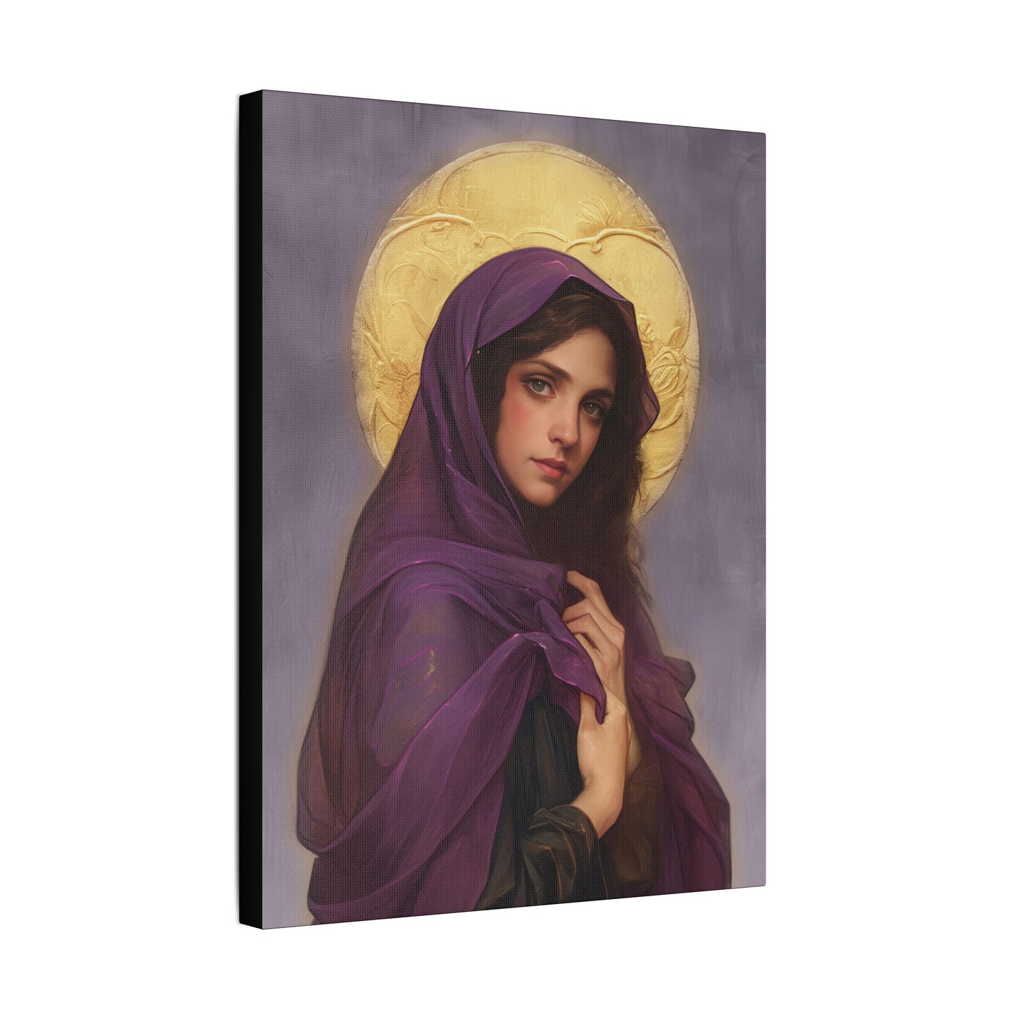 Saint Lydia Purpuraria / Lydia of Thyatira  - Museum Wrapped Canvas - Print - Religious Art for your Home - Christian print - Religious