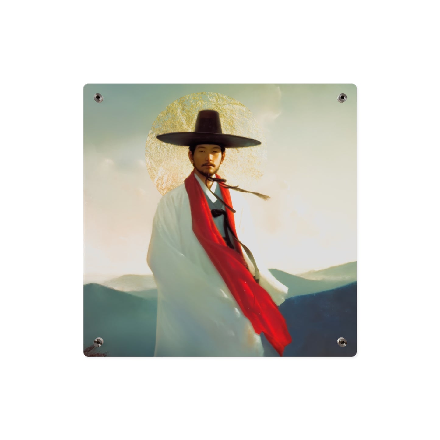 Saint Andrew Kim Taegon Wall Art Panel - Ready to Hang Acrylic Print - Catholic Saint Art - Patron Saint Print - Martyr of the Church Art
