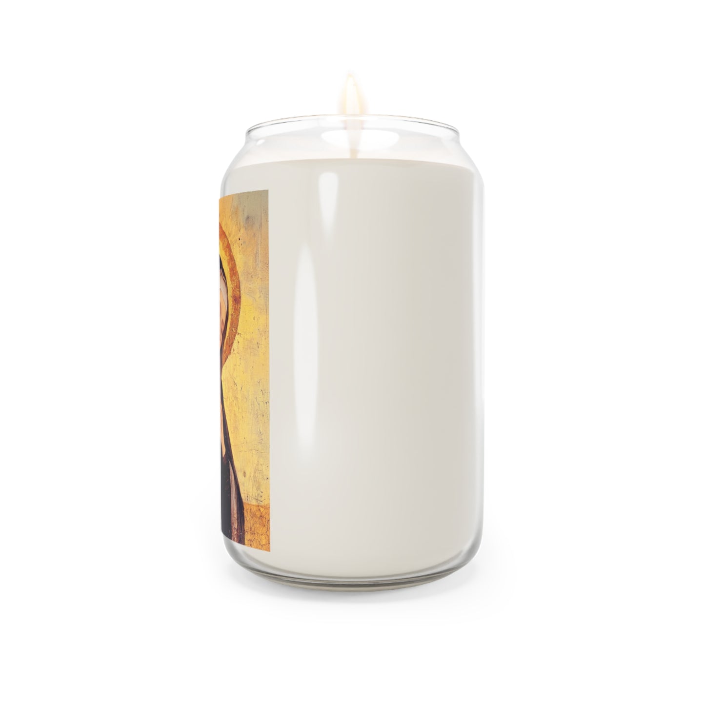 Saint Syncletica of Alexandria - Desert Mother - Scented Prayer Candle, 13.75oz - Tall Size - Religious Prayer Candle