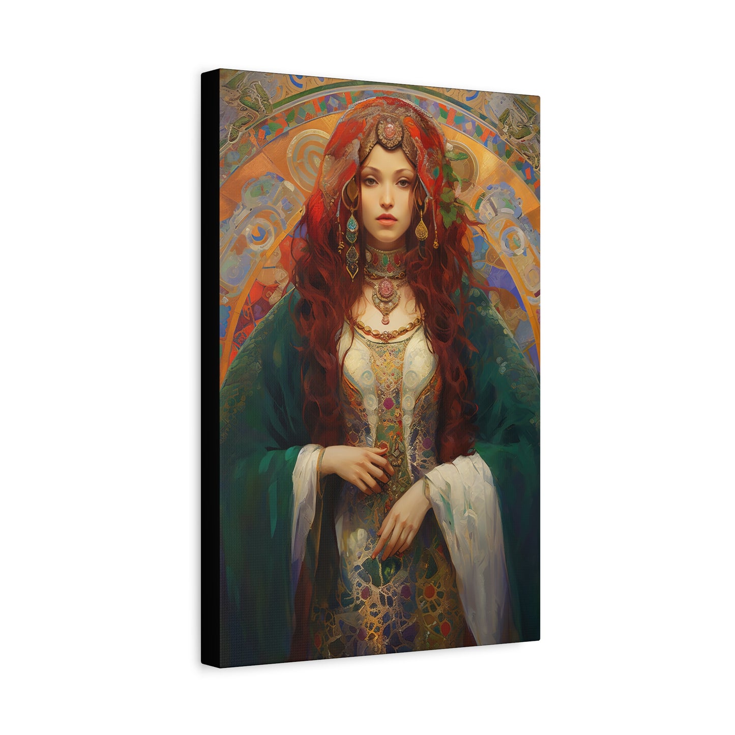 Saint Margaret of Antioch - Museum Wrapped Canvas - Sanctified Souls Print