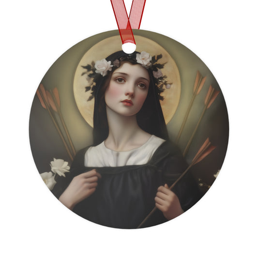 Saint Dorothy of Montau - Metal Ornament - Religious Holiday Christmas Ornament and Keepsake