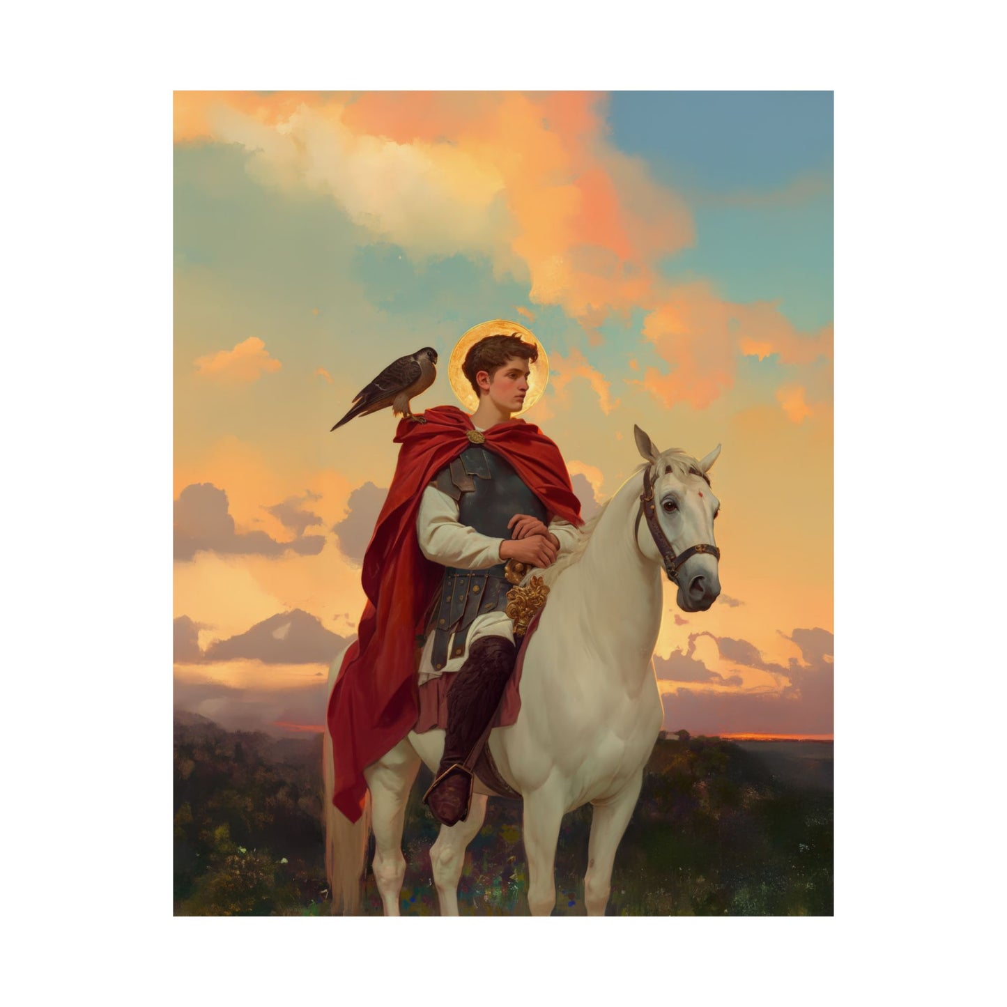 Saint Tryphon - Sanctified Souls Print - Multiple Sizes - Premium Matte Vertical Posters