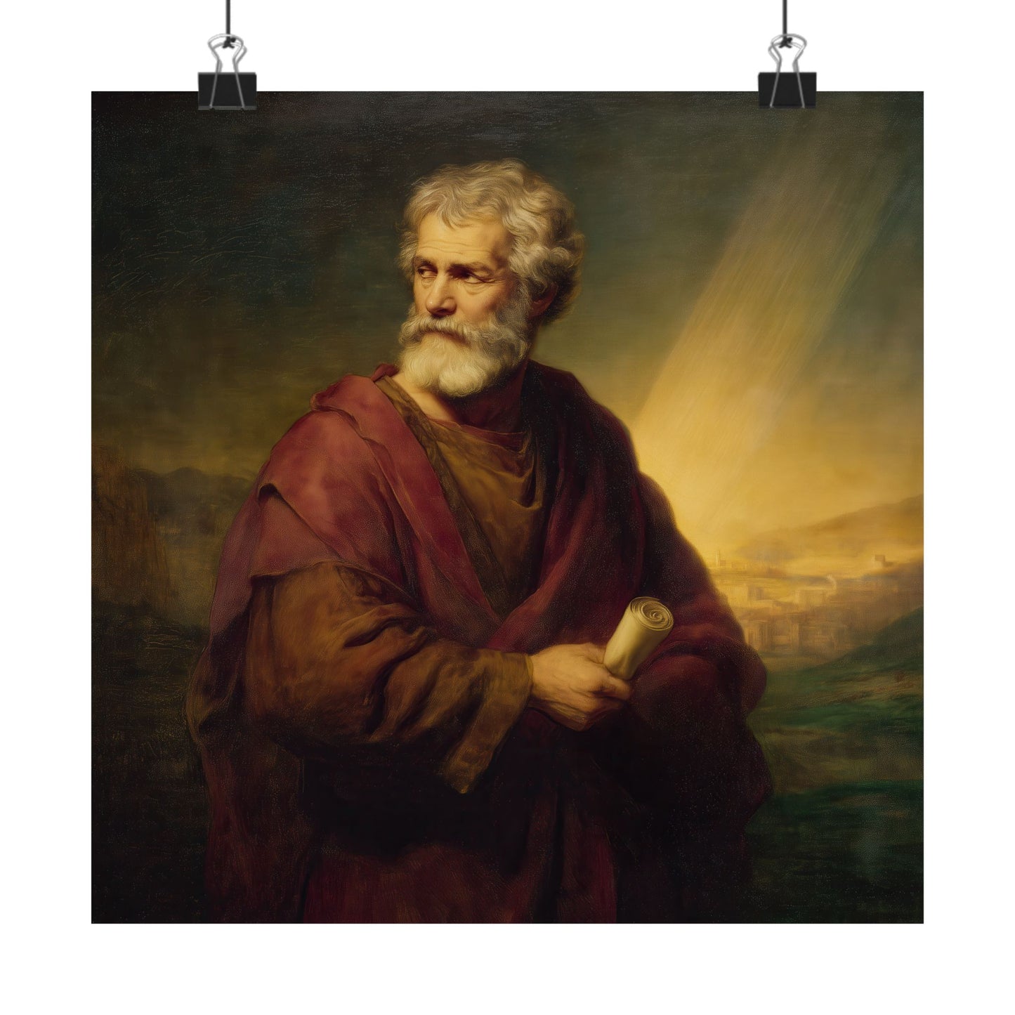 Saint Philip the Apostle - Sanctified Souls Print - Multiple Sizes - Premium Matte Vertical Posters - Bible Story