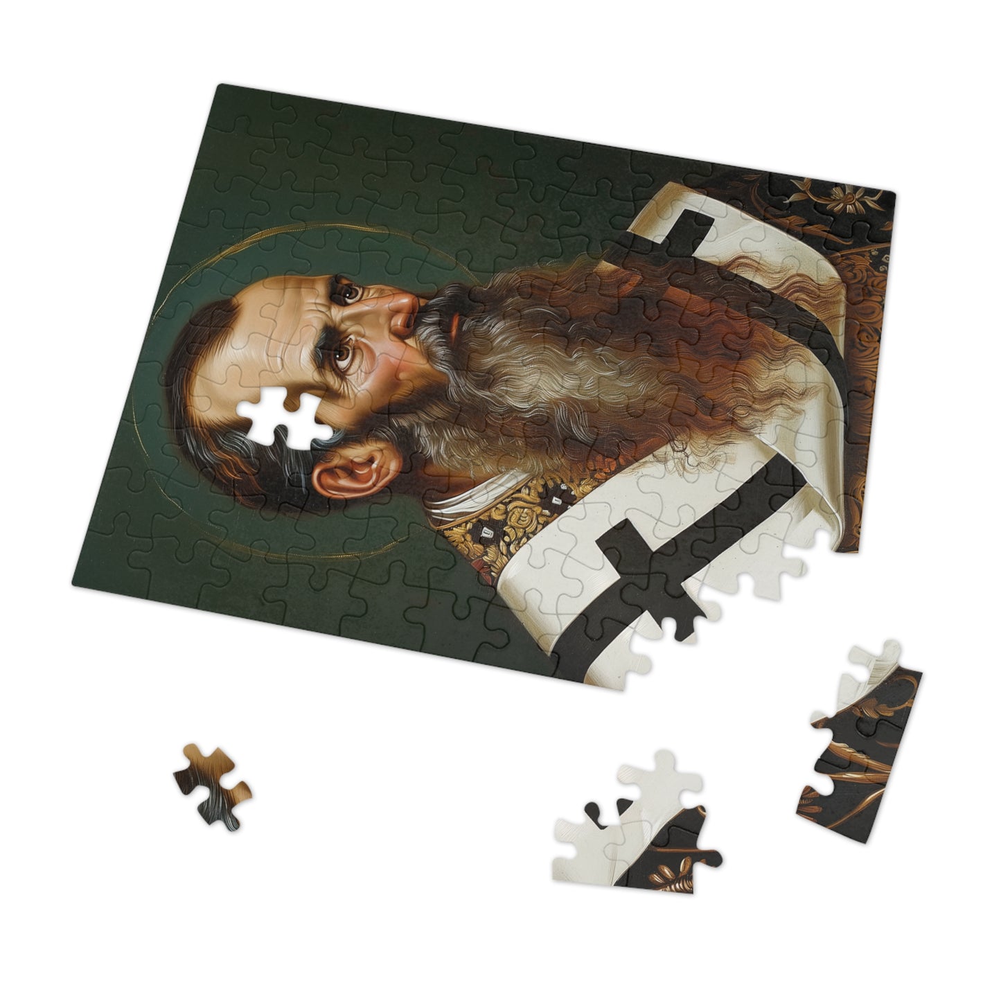 Saint Basil the Great - Puzzle and Keepsake Tin - Religious Jigsaw Puzzle (30, 110, 252, 500,1000-Piece) - Religious Puzzle
