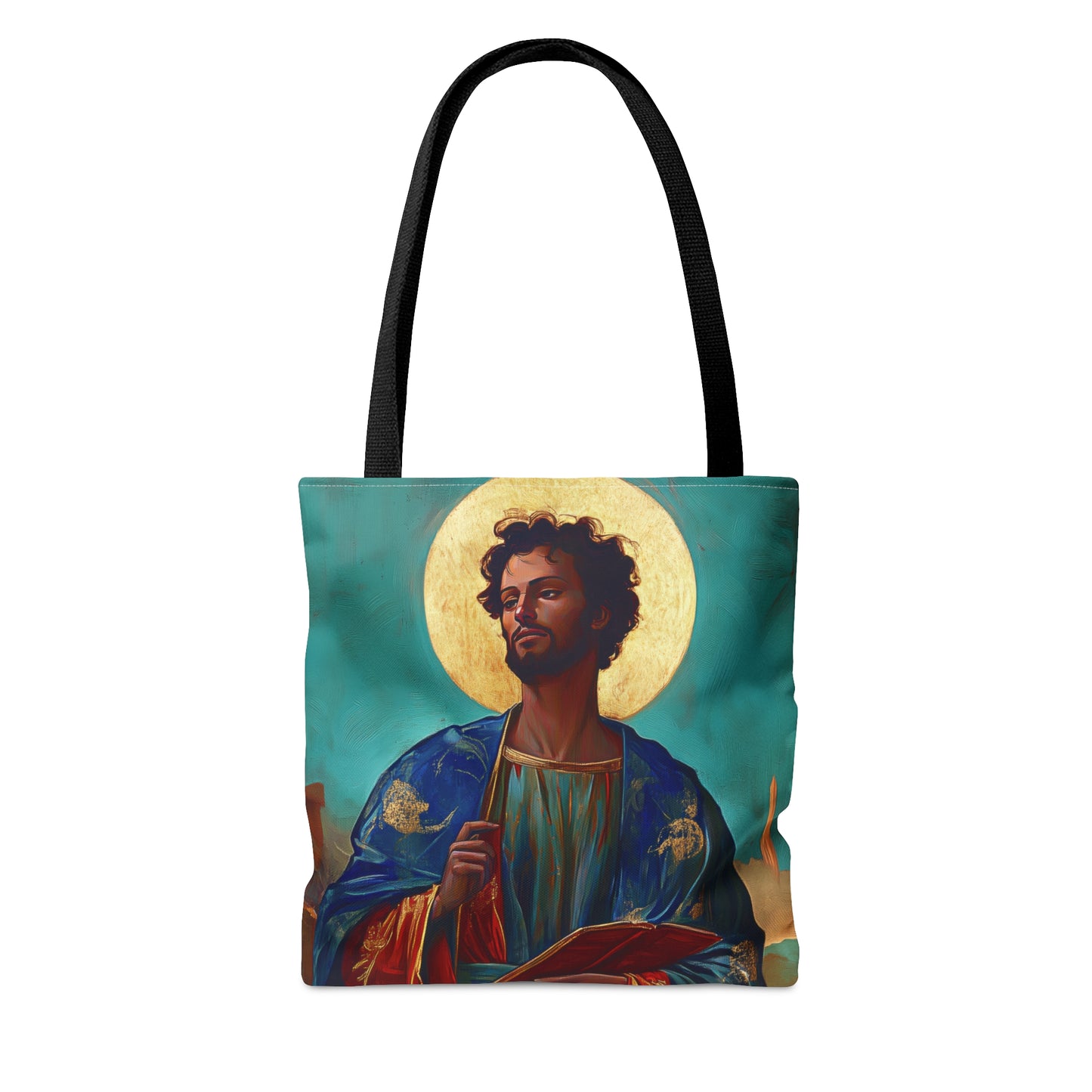 Saint Addal Tote Bag - Large Medium Small Faith Art Bag - Catholic Faith Purse - Religious - Prayer Bag - Devotional Purse