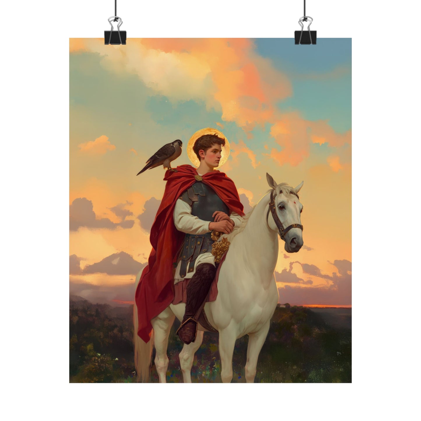 Saint Tryphon - Sanctified Souls Print - Multiple Sizes - Premium Matte Vertical Posters